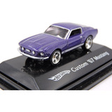 Miniatura Hot Wheels Ford Mustang Custom 1967 1 87