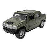 Miniatura Hummer H2 Verde Metal 1:46