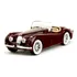 Miniatura Jaguar Xk 120 Roadster 1951 Vinho Bburago 1/24