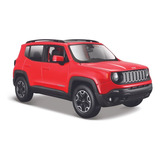 Miniatura Jeep Renegade - Vermelho - Special Edition - 1:24