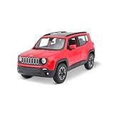 Miniatura Jeep Renegade 1 24 Maisto Vermelho