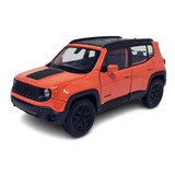 Miniatura Jeep Renegade Trailhawk Escala 1 36 Welly Fricção