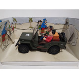 Miniatura Jeep Willys Gordo E O Magro Gate 1 32