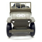 Miniatura Jeep Willys Militar
