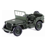 Miniatura Jeep Willys Militar