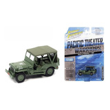 Miniatura Jeep Willys Militar Wwii Verson A Johnny Lightning