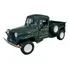 Miniatura Jeep Willys Pickup 1947 Verde Metal 1:24