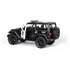 Miniatura Jeep Wrangler Rubicon Carro De Policia 12 Cm Metal