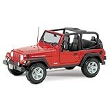 Miniatura Jeep Wrangler Rubicon Vermelho Maisto 1 18