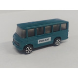 Miniatura Kiko Corgi Mercedes Van Bus Police Ind.bras. 
