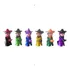 Miniatura Kinder Ovo - Lote Com 6 Bruxas