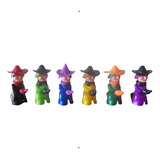 Miniatura Kinder Ovo Lote Com 6 Bruxas