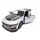 Miniatura Kinsmart Ford Mustang Racing 1 38 Metal 12cm