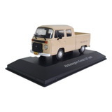 Miniatura Kombi Cabine Dupla Diesel 1 43 Customizada