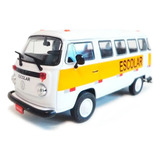 Miniatura Kombi Escolar 1 43 Veículos De Serviços De Altaya Cor Branco