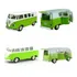 Miniatura Kombi T1 Transporte Volkswagen Verde Escala 1/32