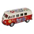 Miniatura Kombi Volkswagen 1962, Peace And Love, Escala 1/32