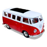 Miniatura Kombi Volkswagens T1 Combi Com Luz E Som 1 32