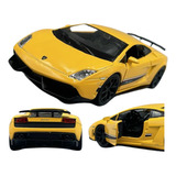 Miniatura Lamborghini Gallardo Carro Abre Portas Ferro