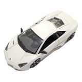 Miniatura Lamborghini Reventon 2007 1 18 Burago Branca Fosca