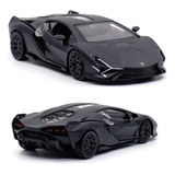 Miniatura Lamborghini Sian Fkp 37 Super Carro 12 Cm Metal