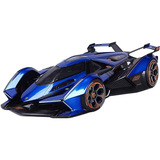 Miniatura Lamborghini V12 Vision Gran Turismo 2019 1/18 Azul