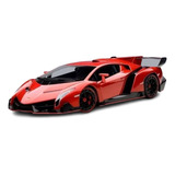 Miniatura Lamborghini Veneno Vermelha