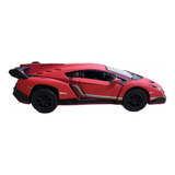 Miniatura Lamborghini Veneno Vermelha