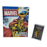 Miniatura Loki 37 Coleção De Miniaturas Marvel + Revista 