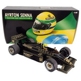 Miniatura Lotus 97t 1985 Ayrton Senna