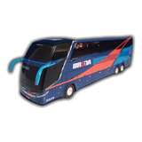 Miniatura Marcopolo Paradiso G7 1600 Ld Breda Serviços 1 43