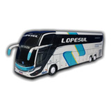 Miniatura Marcopolo Paradiso G8 1600 Ld Lopesul 1 43