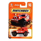Miniatura Matchbox 42/100 Jeep Wrangler Super Original 1:64