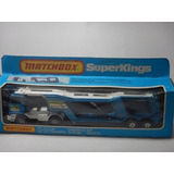 Miniatura Matchbox Superkings K 10 Car Transporter Com Caixa