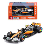 Miniatura Mclaren Mcl60 Lando Norris Bburago 2023 1 43