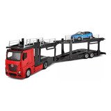 Miniatura Mercedes Benz Actros E Renault Captur 1/43 Bburago