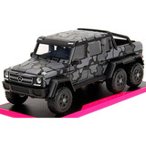 Miniatura Mercedes Benz Amg G63 6x6 Pink Slips 1 24 Jada Cor Cinza