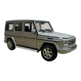 Miniatura Mercedes benz G class Prata Welly 1 24