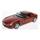 Miniatura Mercedes Sls Coupe Amg 2010 1 24 Welly Vermelho