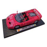 Miniatura Modelismo Ferrari F50 Conversível Escala 1 18 Nova