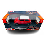 Miniatura Morris Mini Cooper 1961 67 Vermelho Motormax 1 18