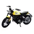 Miniatura Moto - 1:18 - Maisto Wheleers - Ducati - Scrambler Cor Amarelo