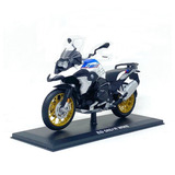 Miniatura Moto Bmw R1250 Gs Branca 1 12 Maisto