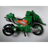 Miniatura Moto Brinquedo Power Rangers Verde Bandai K6