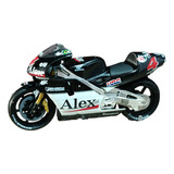 Miniatura Moto Competição Honda Nsr 500 Alex Barros 2001