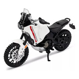 Miniatura Moto Ducati Desert X 2022 1 18 Maisto Branca