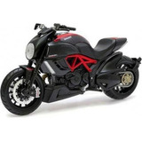 Miniatura Moto Ducati Diavel Carbon Coleção
