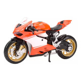 Miniatura Moto Esportiva Ducati 1199 Superleggera