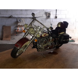 Miniatura Moto Harley Davidson Heritage Classic Scala 1:10