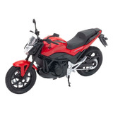 Miniatura Moto Honda 2018 Honda Nc750s 1:18 Welly Dm Toys